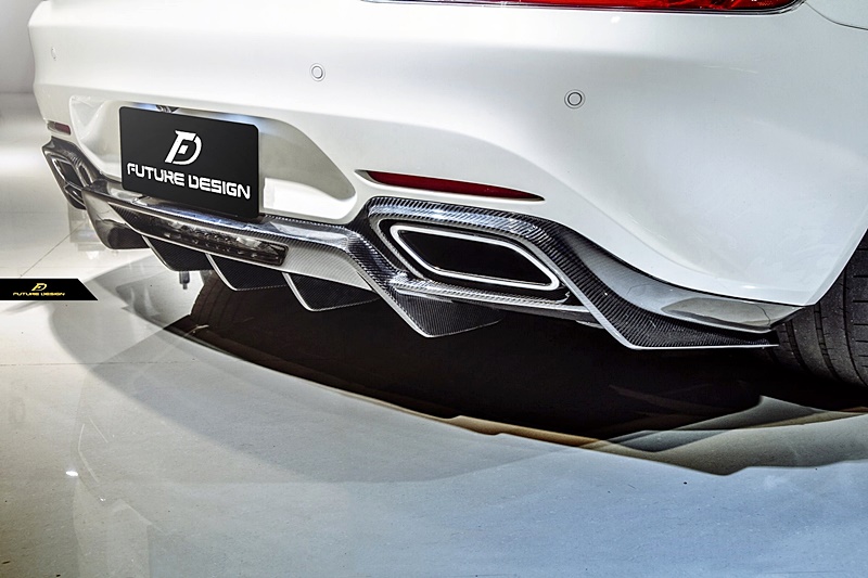 C190 GTs - RennTech style Carbon Rear Diffuser 04